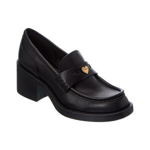 Chloé Dakota Leather Loafer, Black